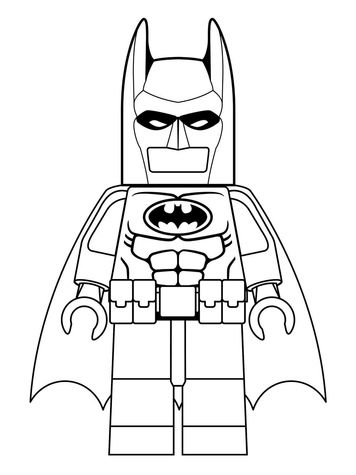 ausmalbilder lego batman